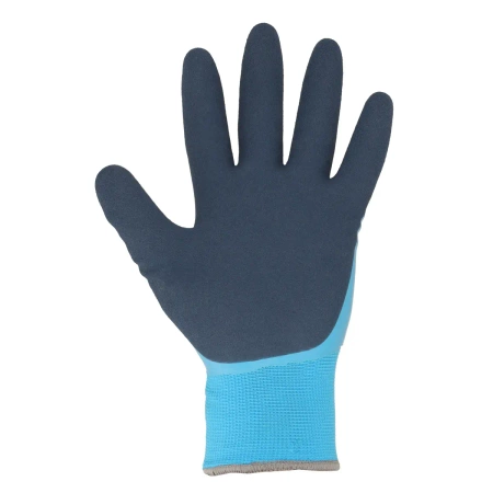 Zimní ochranné rukavice DEDRA BH1019R09 vel. 9, dvojitý latex