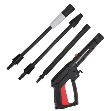 Mașină de spălat cu înaltă presiune, Garden DEDRA DED8821, 1900W, 100/130bar, retractor, pompă din aluminiu, înfășurare motor din cupru