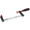 Carpenter's clamp type F 800x120 mm, 2-material handle, DEDRA 12A193