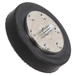 DEDRA 08T800B hook-and-loop backing pad, 75 mm diameter, for dual-action polishers