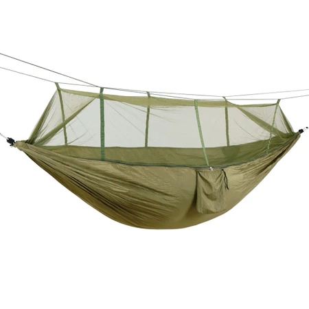 Hammock with mosquito net, DEDRA N1039 330x140cm
