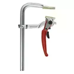 DEDRA 12A076 objemka za mizarsko mizarsko mizo tipa F 200x120 mm, jeklena objemka za mizarsko mizarsko mizo