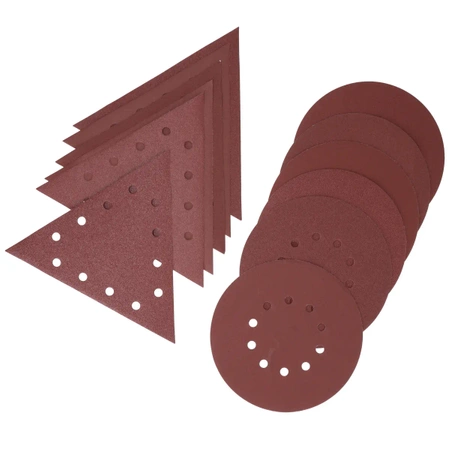 DEDRA DED7763 1010W īsā slīpmašīna apmetumam, duo, turbo, 225 mm disks, trīsstūrveida galviņa, drywall, somiņai, koferis