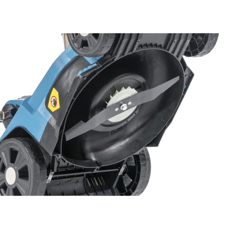 Akumulatorska brezkrtačna kosilnica 2x18V, DEDRA SAS+ALL DED7199 širina reza 37 cm, brezkrtačni motor