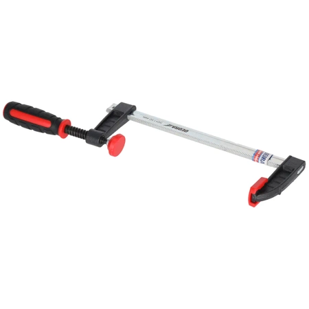 Puusepa klamber tüüp F 400x100 mm, 2-materjaliline käepide, DEDRA 12A186