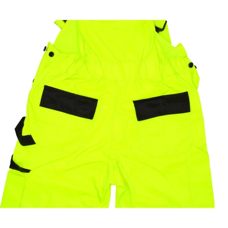 DEDRA BH81SO1-XL світловідбиваючі захисні штани, розмір XL, жовтий