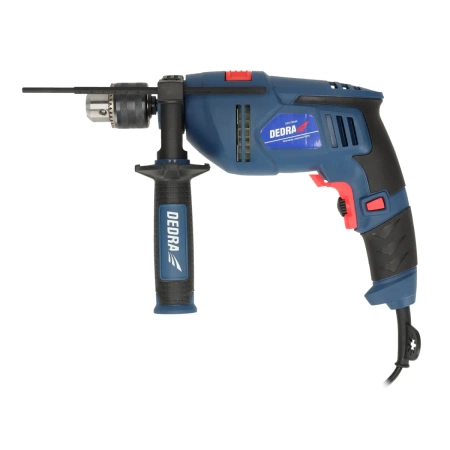 Udarni vrtalnik DEDRA DED7958K 700W, 0-2300 vrt/min, 13mm vpenjalni ključ