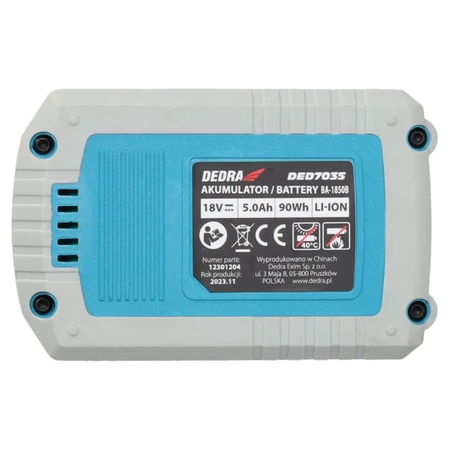 Akumulator, bateria DEDRA SAS+ALL DED7035 5.0Ah LI-ion