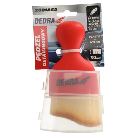 Pensulă pentru detailing interior DEDRA 2001A62, fire delicate și foarte moi