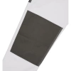 Spodnie ochronne DEDRA BH4SP-M M/50, białe, White line 190g/m2