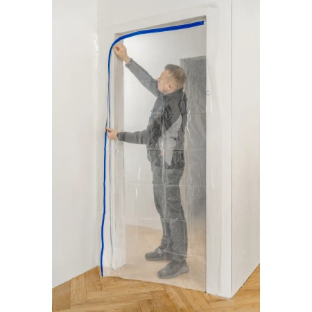 Tolmukardin 120x220cm, tõmblukk, DEDRA BH1060