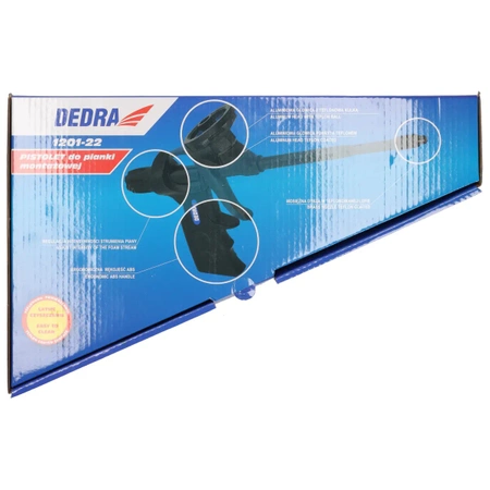 Пістолет для монтажної піни DEDRA 1201-22 тефлонова поверхня