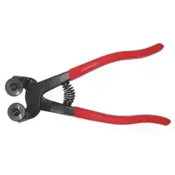 Pliers with wheel titanium coated