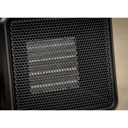 DEDRA DED9930C3 Електрически нагревател PTC 2,0kW, квадратен, черен, стойка керамичен нагревателен елемент