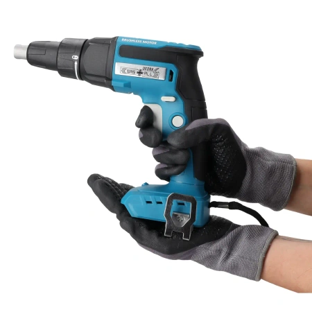Cordless brushless dry wall screwdriver 1/4" Hex, 18V DEDRA SAS+ALL DED7156