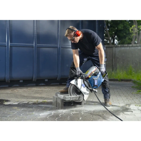 Bensiinil töötav betooni, asfaldi ja metalli lõikur 350 mm DEDRA DED8836, 3,5 kW