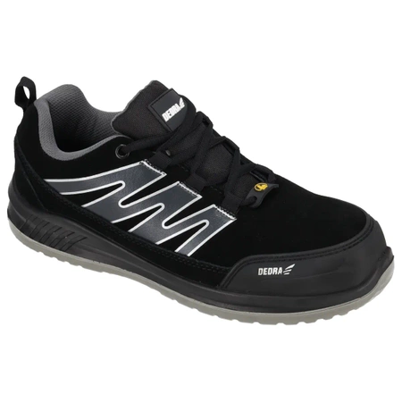 Safety half boots, safety shoes, DEDRA BH9P6V-39 suede, size: 39, cat.S1