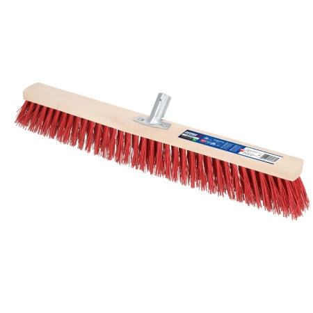 Szczotka uliczna szeroka 40cm z uchwytem metalowym, DEDRA 80C181