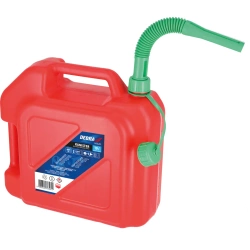 Canistră cu pâlnie 10 l, canistră de combustibil, DEDRA N1520