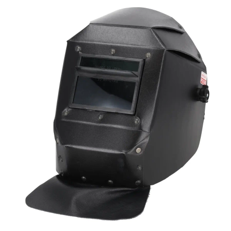 Welding helmet with viewing window DEDRA DES007, dimensions 290x220x175 mm, filter 50x100