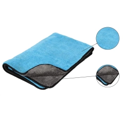 Mikropluošto rankšluostis automobilio džiovinimui DEDRA 2001A32, išmatavimai 60x90 cm, svoris 700 g/m²