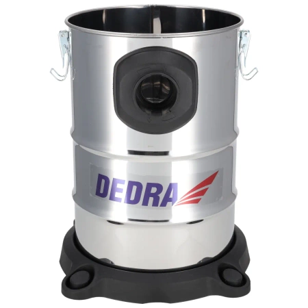 Vacuum cleaner for dry/wet cleaning DEDRA DED6610, power 1200W, capacity 20 l, cotton filter + bag