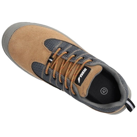 Safety shoes P3, suede leather, size: 43, cat.S1 SRC