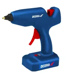 DEDRA DED7558 60W, 11,2 mm, 12V, акумулаторен пистолет за топящо се лепило