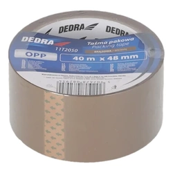 Brown packing tape 48mmx40m, DEDRA 11T2050