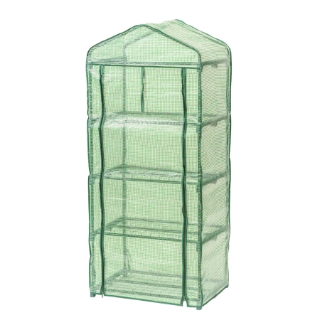 Skladací záhradný skleník DEDRA N04721, rozmery 69x49x160cm