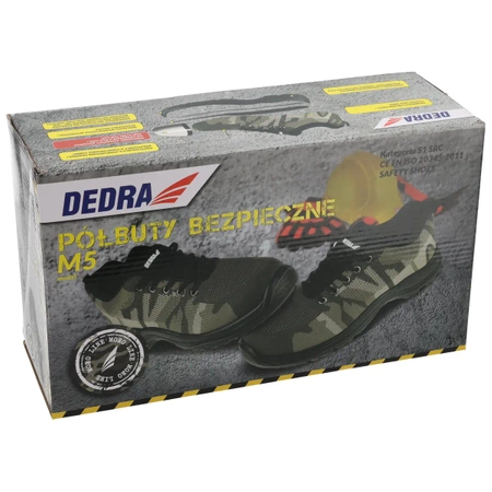 Черевики захисні DEDRA BH9M5-44 moro, розмір: 44, кат.S1 SRC