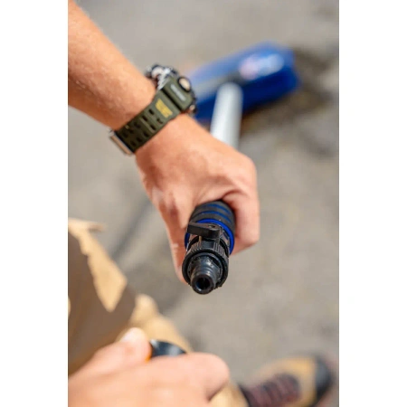 Телескопическая щётка для мытья, щётка для солнечных панелей DEDRA 2001A80, телескоп 150–350 см