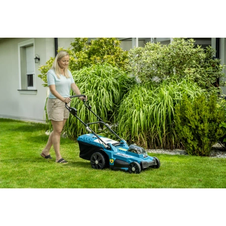 Cordless brushless lawn mower 2x18V DEDRA SAS+ALL DED7197V