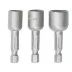 DEDRA 18A09S1 3tk komplekt magnetpesasid: 8,10,13x48mm, 1/4"