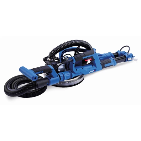 Șlefuitor pentru gips cu transmisie, girafă, turbo DEDRA DED7766A01 750W, 225 mm, LED, pentru glet