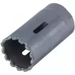 Dimanta urbis, diam. 68 mm, urbšanas kronis ar zobiem cietiem materiāliem: porcelānam, gresam, granītam, čugunam, akrila šķiedrām u. tml.