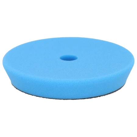 Mīksta (zila) pulēšanas sūklis ar velcro DEDRA 08T833, diametrs 180 mm, biezums 25 mm