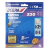 Anti-clog sanding discs 150mm, #320, Velcro, set of 5pcs, DED7982R09
