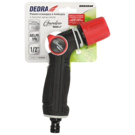 4-функционален пръскач, GARDEN DEDRA 80N204K, TURBO THUMB CONTROL