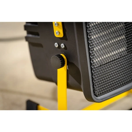 DEDRA DED9930C3 Електрически нагревател PTC 2,0kW, квадратен, черен, стойка керамичен нагревателен елемент