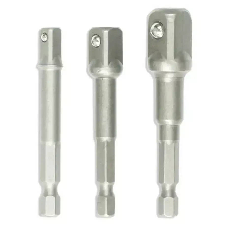 Zestaw adapterów do nasadek DEDRA 18A1003 3szt: 1/2