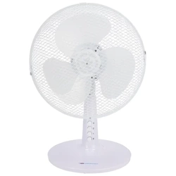 Wentylator biurkowy DESCON DA-1203 35W, 12", biały