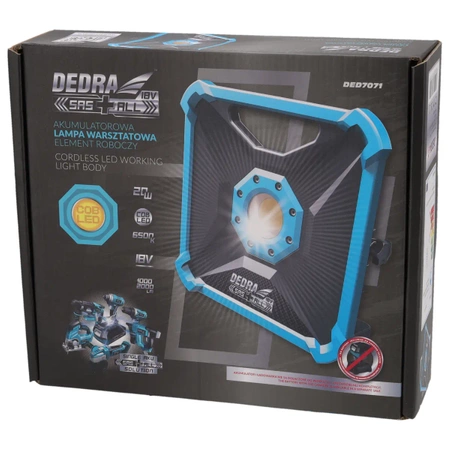 Cordless LED working light 18V