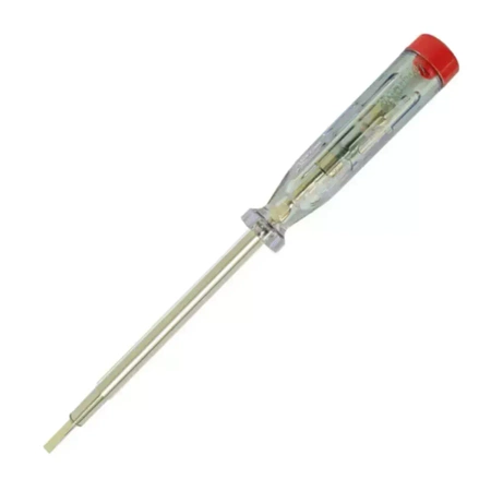 Próbnik, tester napięcia, próbnik elektryczny DEDRA 06B031 125~250V, 3.5x190mm, płaski