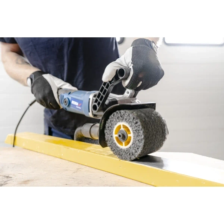 Szczotka z włókniny ściernej do satyniarki 120x100mm, DEDRA DED79335