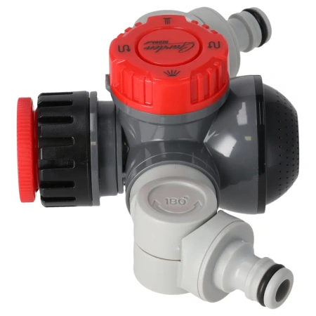 Angle Double Faucet Connection 1/2"-3/4", card, GARDEN DEDRA 80N008K