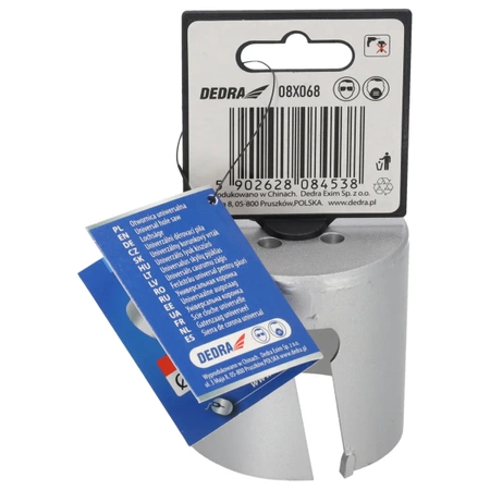 Otwornica uniwersalna TCT DEDRA 08X068 68mm 5/8''