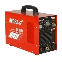 DEDRA DESTI203P Inverterski varilnik TIG/MMA, 200A, funkcija PULSE, kovček za nošenje