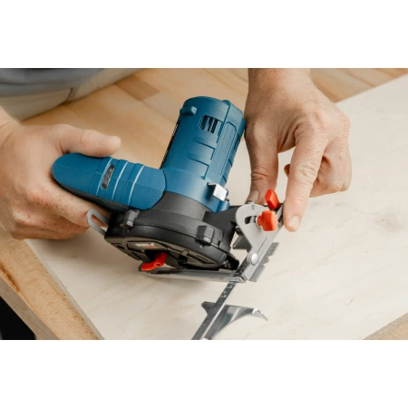 Aku kotoučová pila 85 mm 12V DEDRA MAUS DED7336, kotouč 85x15 mm, 1450 ot./min