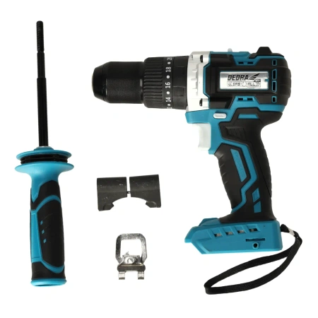 Cordless drill/screwdriver, 18V brushless screwdriver, DEDRA SAS+ALL DED7140